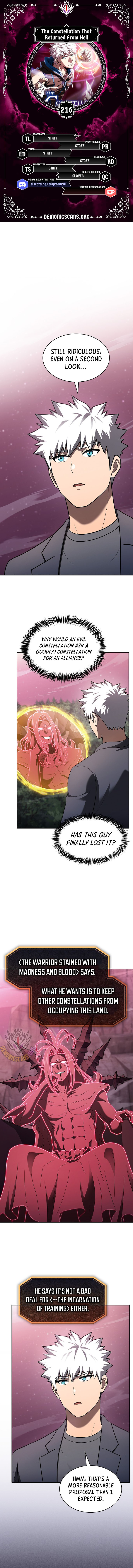 The Constellation That Returned From Hell Chapter 216 0